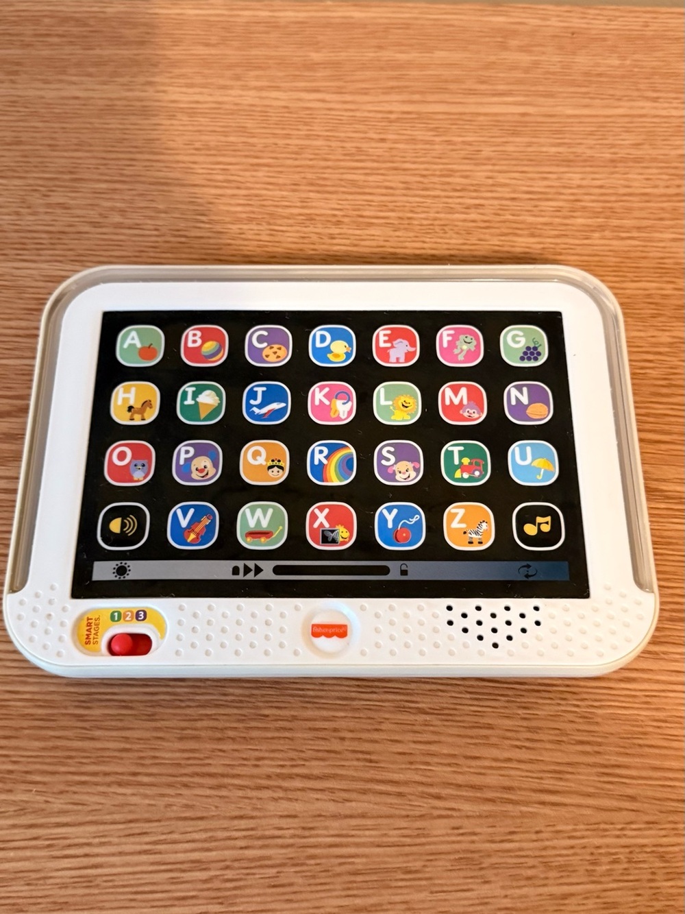 Fisher-Price Kids' Learning Tablet with Multicolor Alphabet Buttons